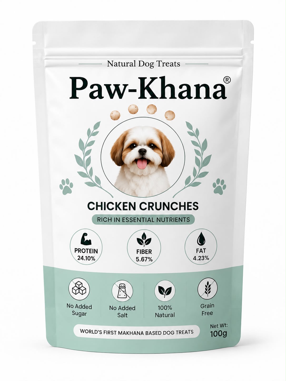 Paw-Khana Chicken Crunches - 100g